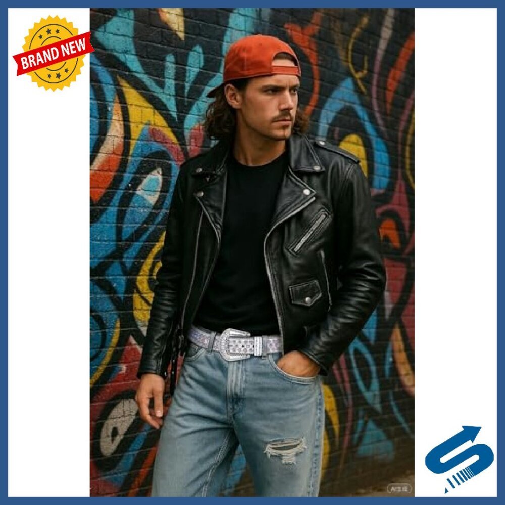 Rhinestone Western Belt Bling Cowgirl Studded Designer Unisex - Picture 6 of 7